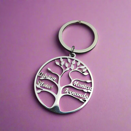 Everlasting Roots - Custom Tree of Life Keychain